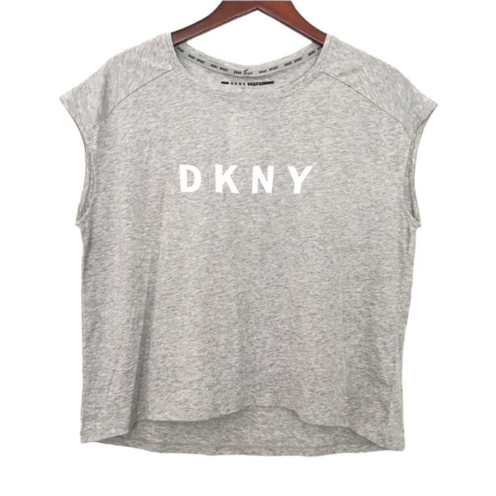 DKNY Sport Heather Grey Sleeveless Tee Size XL